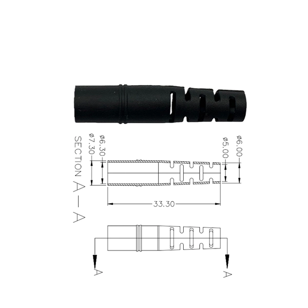 Fiber optic communication at a data rate